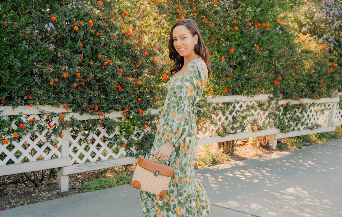 Tips For Wearing A Fruit Print Dress